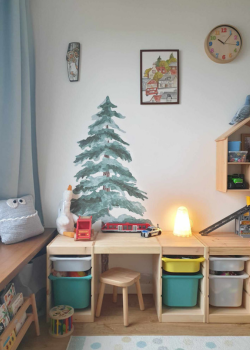 Blat prosty pogrubiony na wymiar dla dzieci